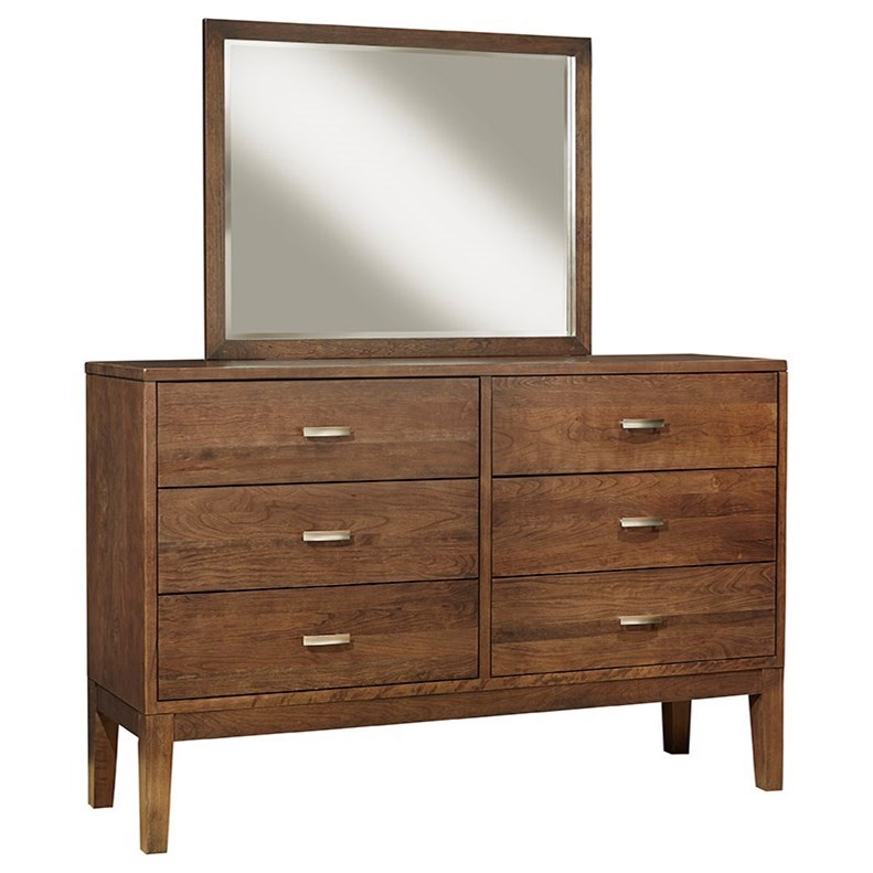 Solid wood dresser with best sale soft close drawers